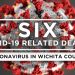 6 new COVID-19 related deaths, 44 new cases, Wichita Co. sees lower positivity rate, new cases this week