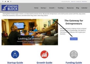 Chattanooga Chamber Launches StartingBlockChattanooga.com, Entrepreneurial Wayfinding Site Funded By CARES