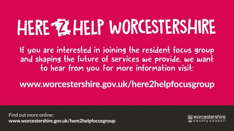 Focus group launched to boost Worcestershire residents’ health and wellbeing