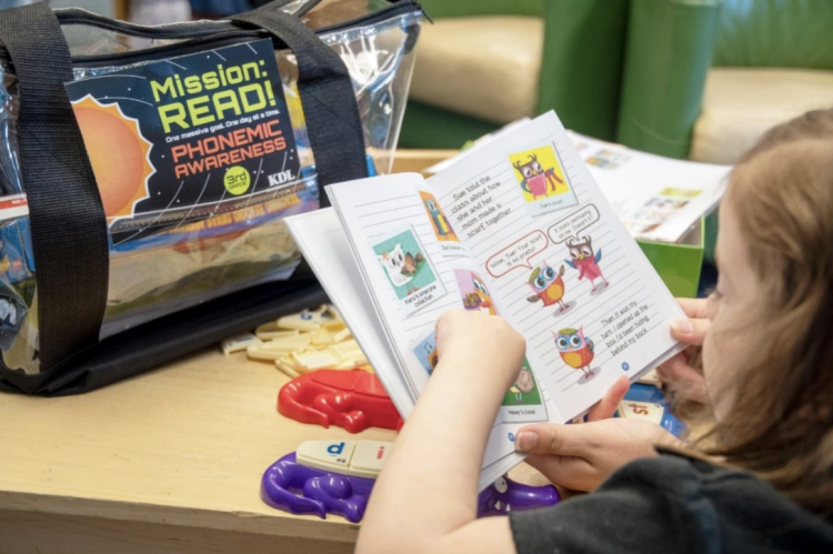Community collaborations encourage literacy with early-stage reading and library programs