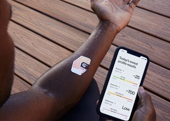 Gatorade’s Gx Sweat Patch delivers hydration, fitness guidance to athletes’ phones